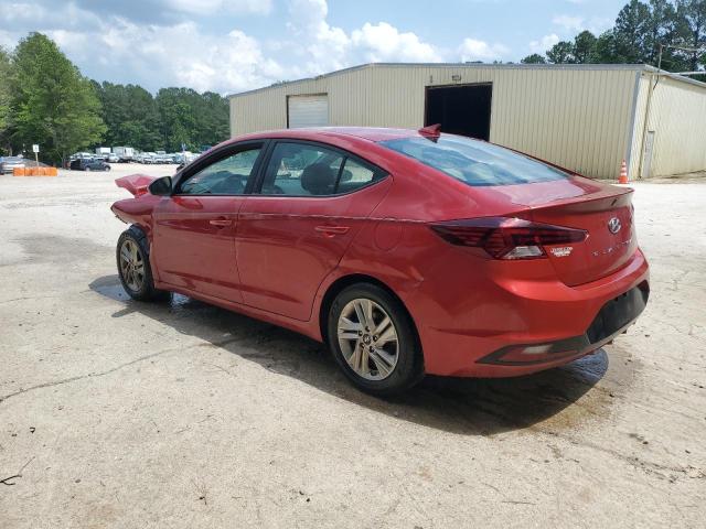  HYUNDAI ELANTRA 2020 Czerwony