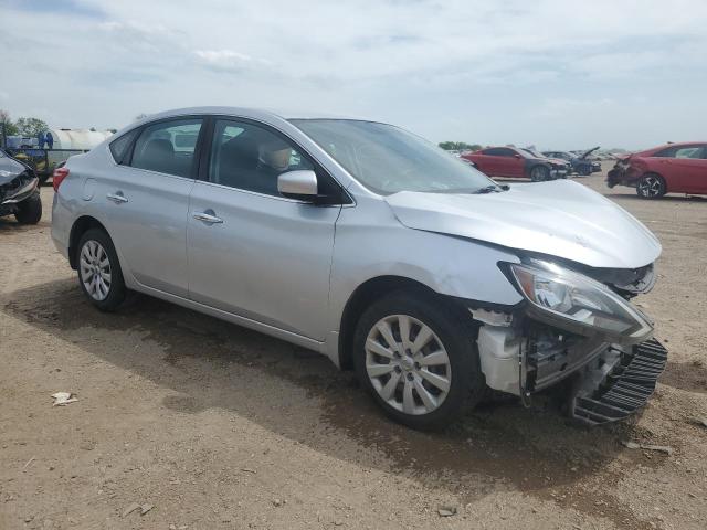  NISSAN SENTRA 2017 Серебристый