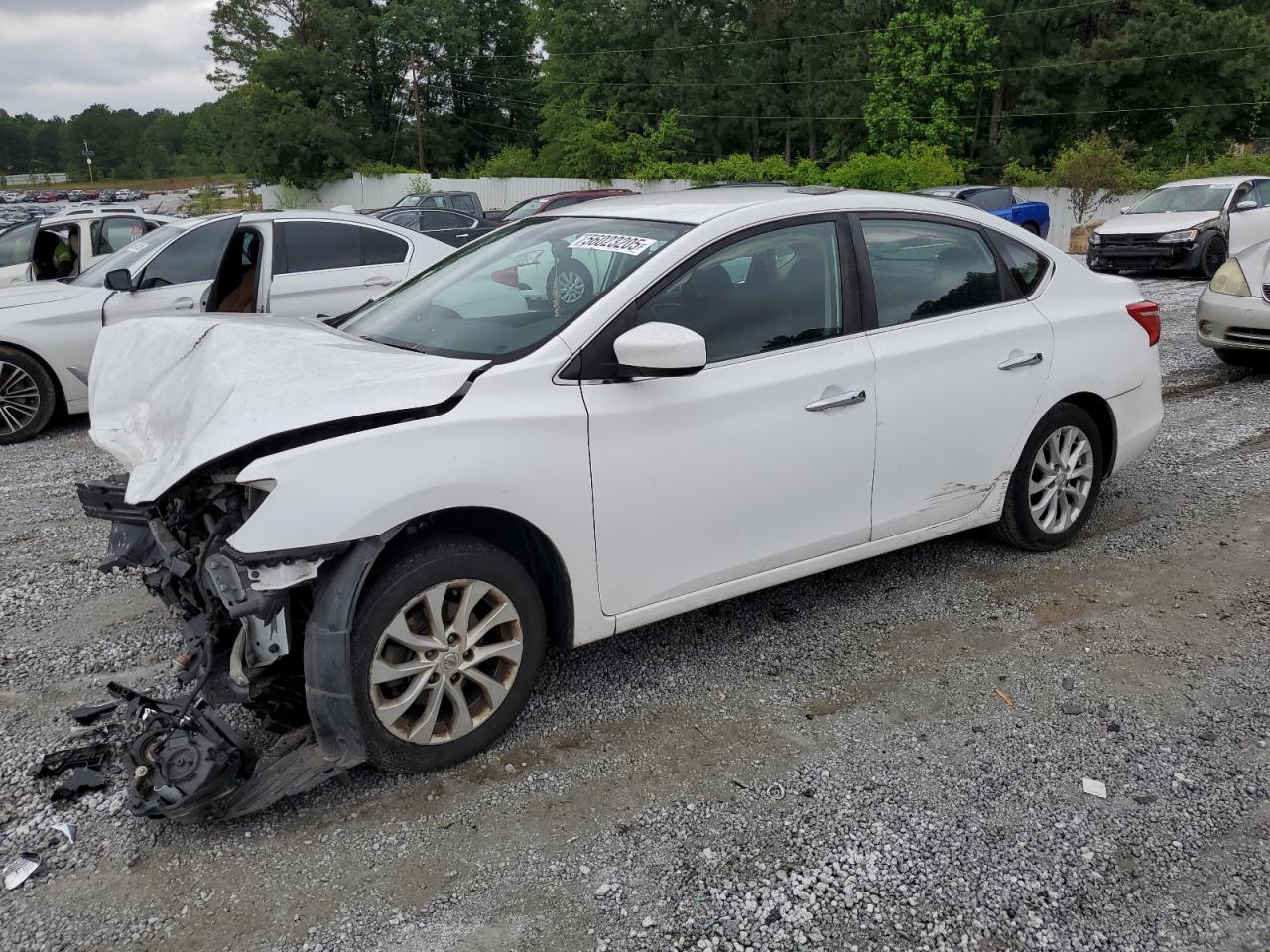 2018 Nissan Sentra S იყიდება Fairburn-ში, GA - Front End