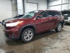 2014 Toyota Highlander Xle en Venta en Ham Lake, MN - Rear End