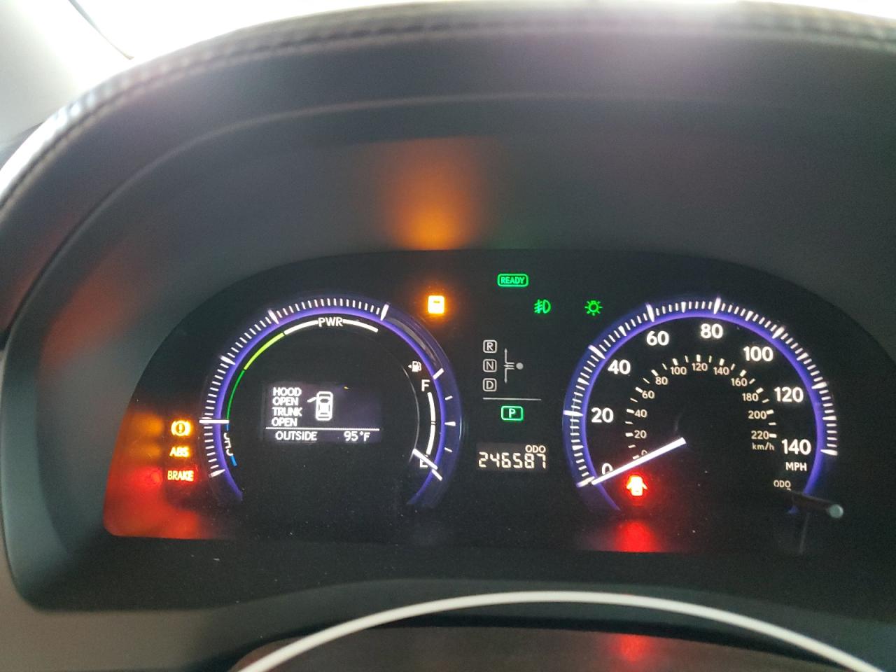 2011 Lexus Hs 250H VIN: JTHBB1BA2B2046305 Lot: 57822165