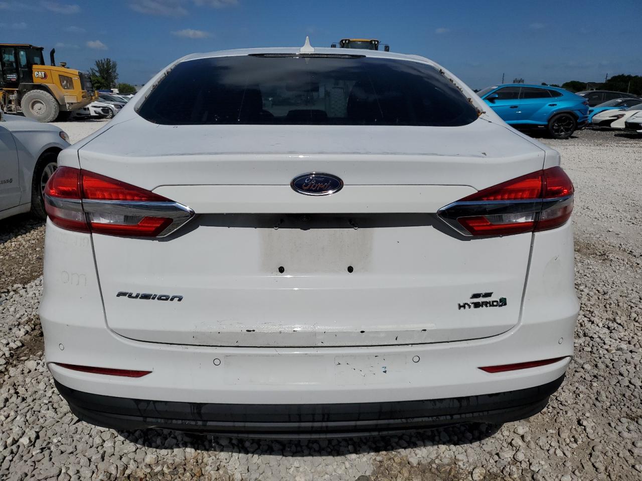 2019 Ford Fusion Se VIN: 3FA6P0LU3KR184055 Lot: 54025845