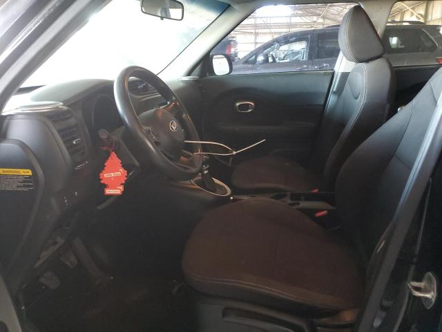  KIA SOUL 2016 Чорний