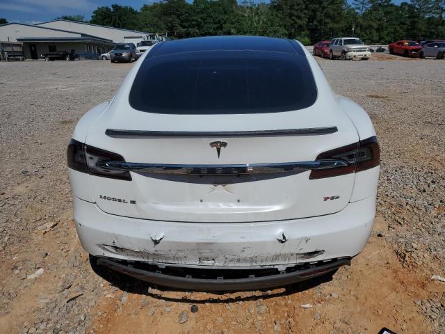 Hatchbacks TESLA MODEL S 2014 Biały