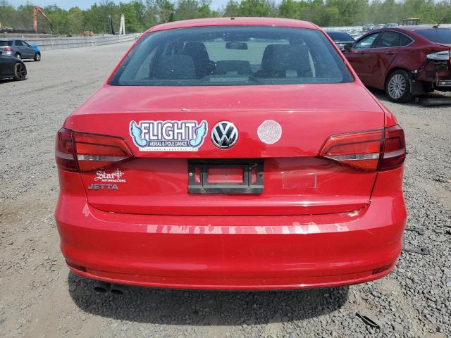  VOLKSWAGEN JETTA 2015 Красный