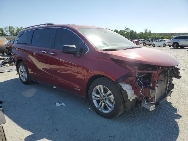  TOYOTA SIENNA 2021 Красный