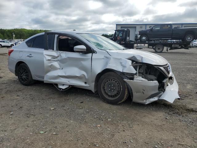  NISSAN SENTRA 2017 Серебристый