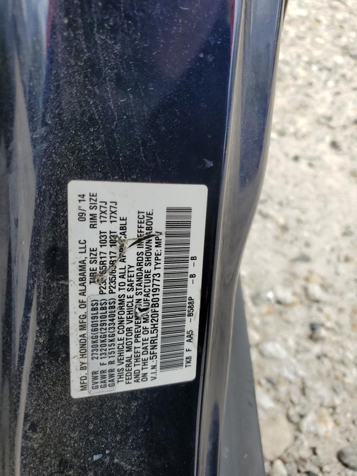 2015 Honda Odyssey Lx VIN: 5FNRL5H20FB019773 Lot: 56909105