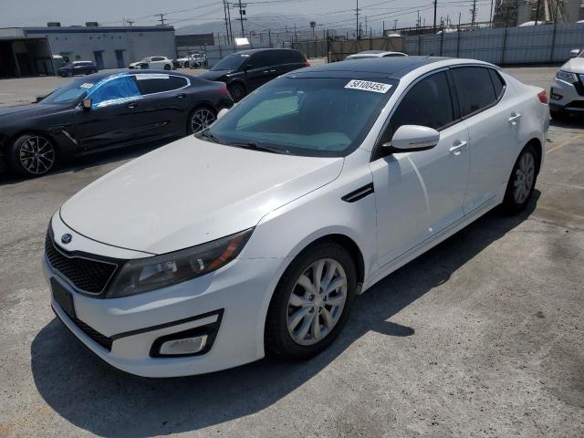  KIA OPTIMA 2015 White