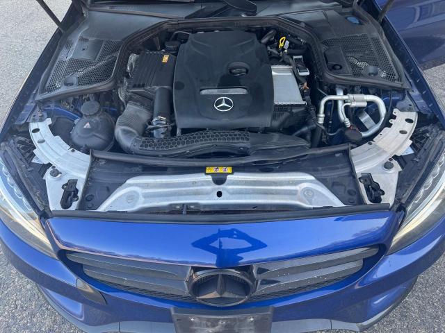  MERCEDES-BENZ C-CLASS 2017 Blue