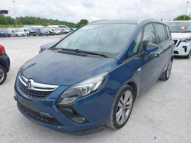2016 VAUXHALL ZAFIRA TOURER SRI TURBO  for sale at Copart ST HELENS
