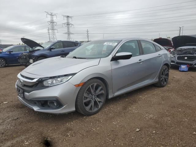 HONDA CIVIC 2019 Серебристый