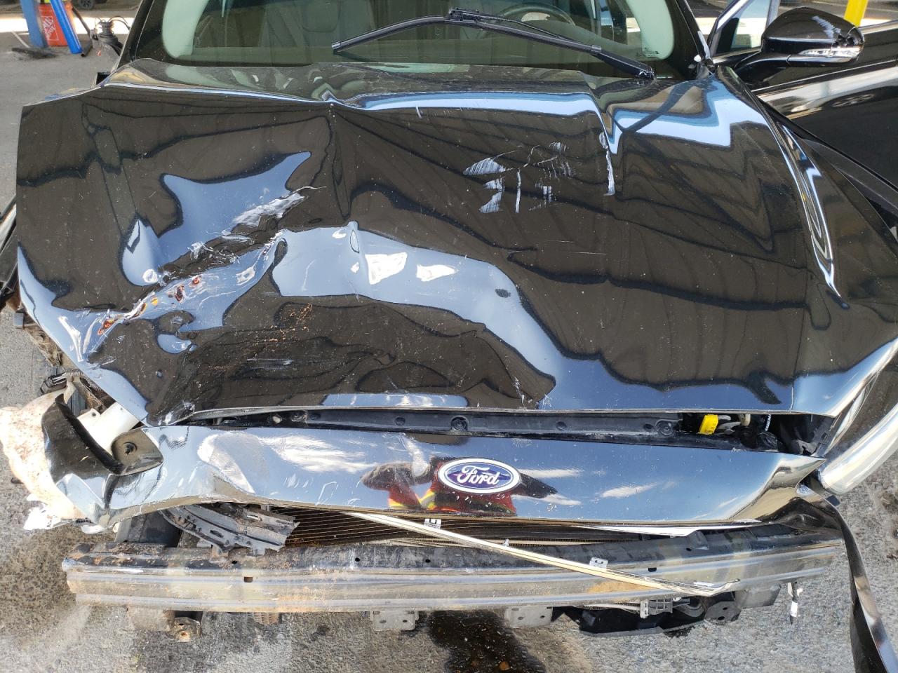 2014 Ford Fusion Titanium VIN: 3FA6P0K92ER344069 Lot: 56608295