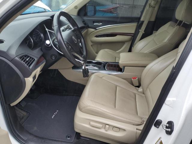  ACURA MDX 2016 White