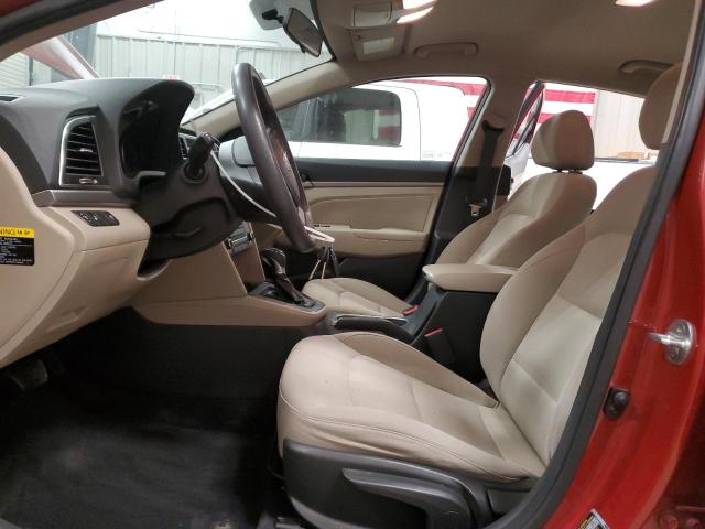  HYUNDAI ELANTRA 2018 Красный
