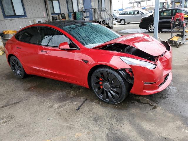  TESLA MODEL 3 2022 Красный