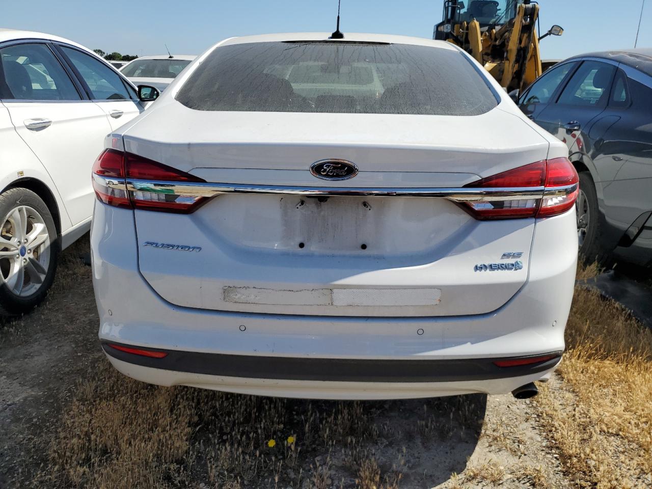 2018 Ford Fusion Se Hybrid VIN: 3FA6P0LU7JR171596 Lot: 54037355