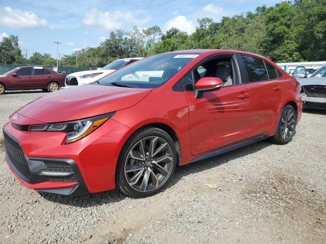  TOYOTA COROLLA 2020 Czerwony