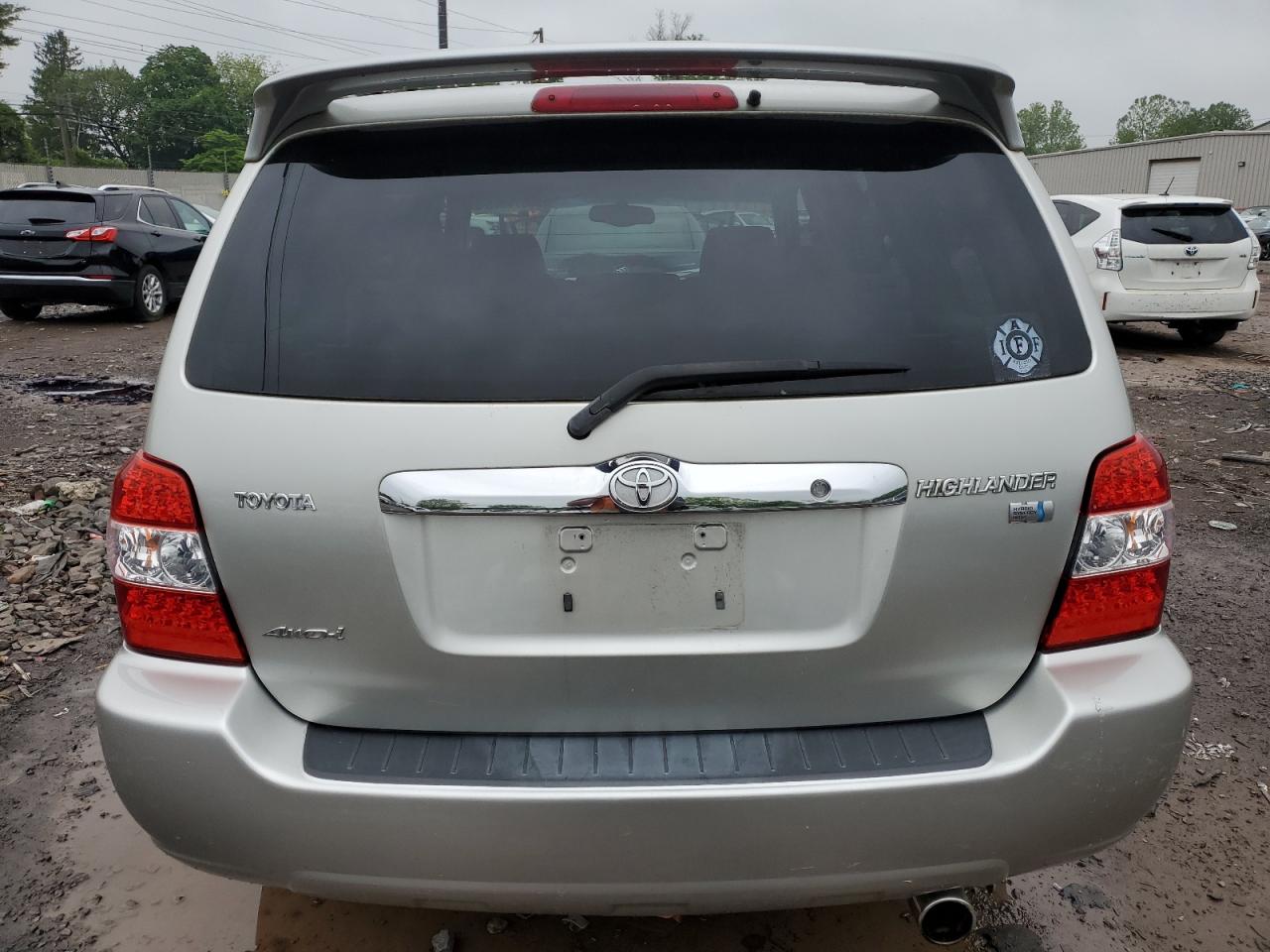 2006 Toyota Highlander Hybrid VIN: JTEEW21A560006405 Lot: 56877085
