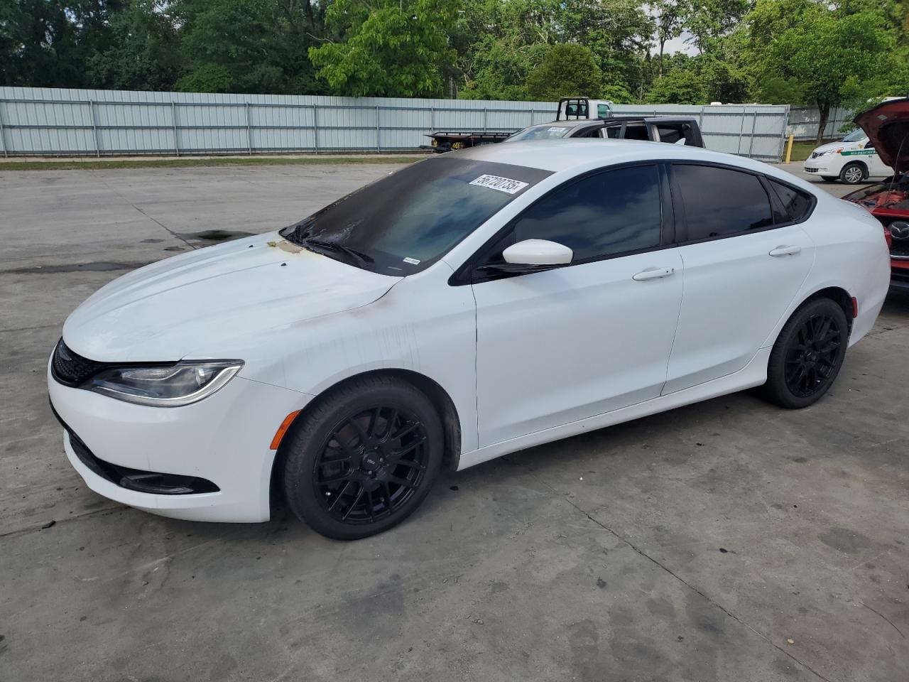 2015 Chrysler 200 S на продаже в Augusta, GA - Burn