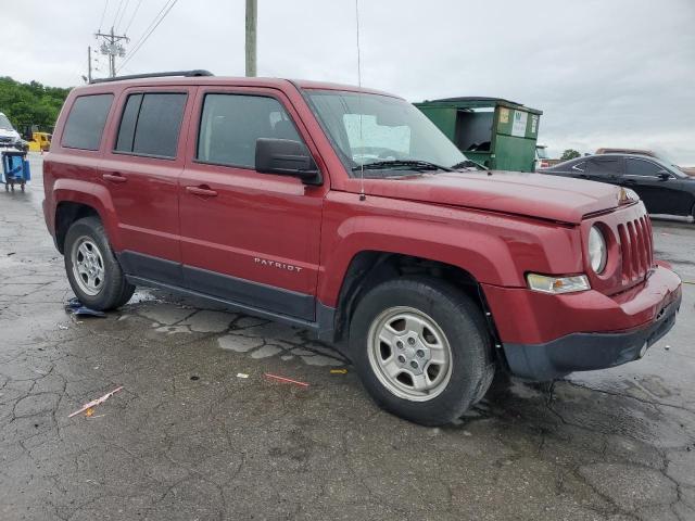  JEEP PATRIOT 2016 Red