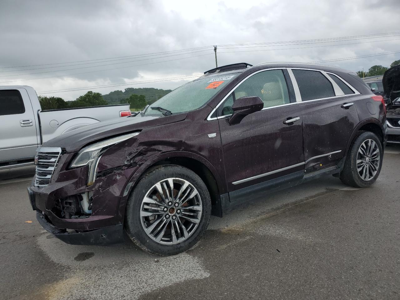 2018 Cadillac Xt5 Premium Luxury en Venta en Lebanon, TN - Front End