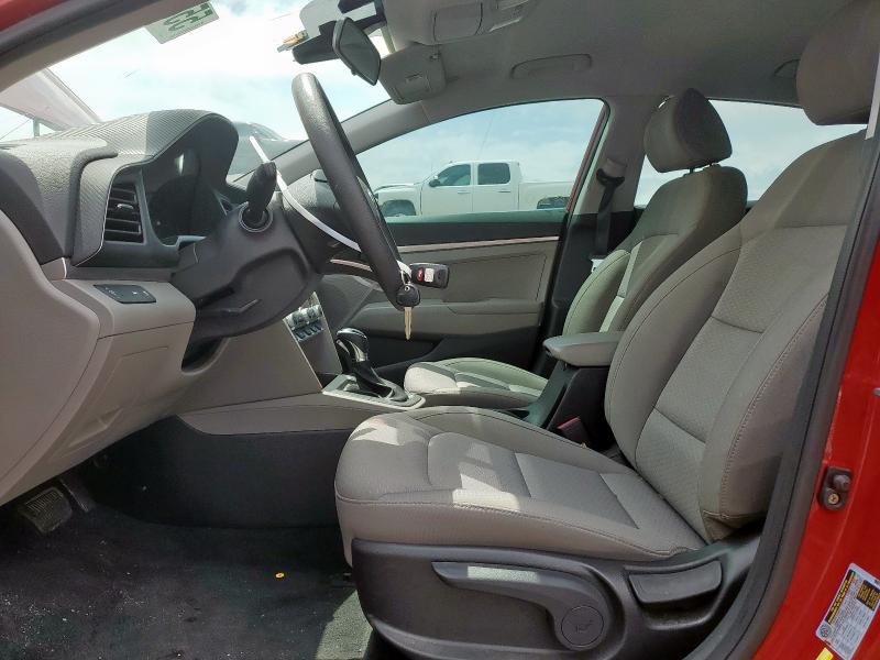  HYUNDAI ELANTRA 2020 Czerwony