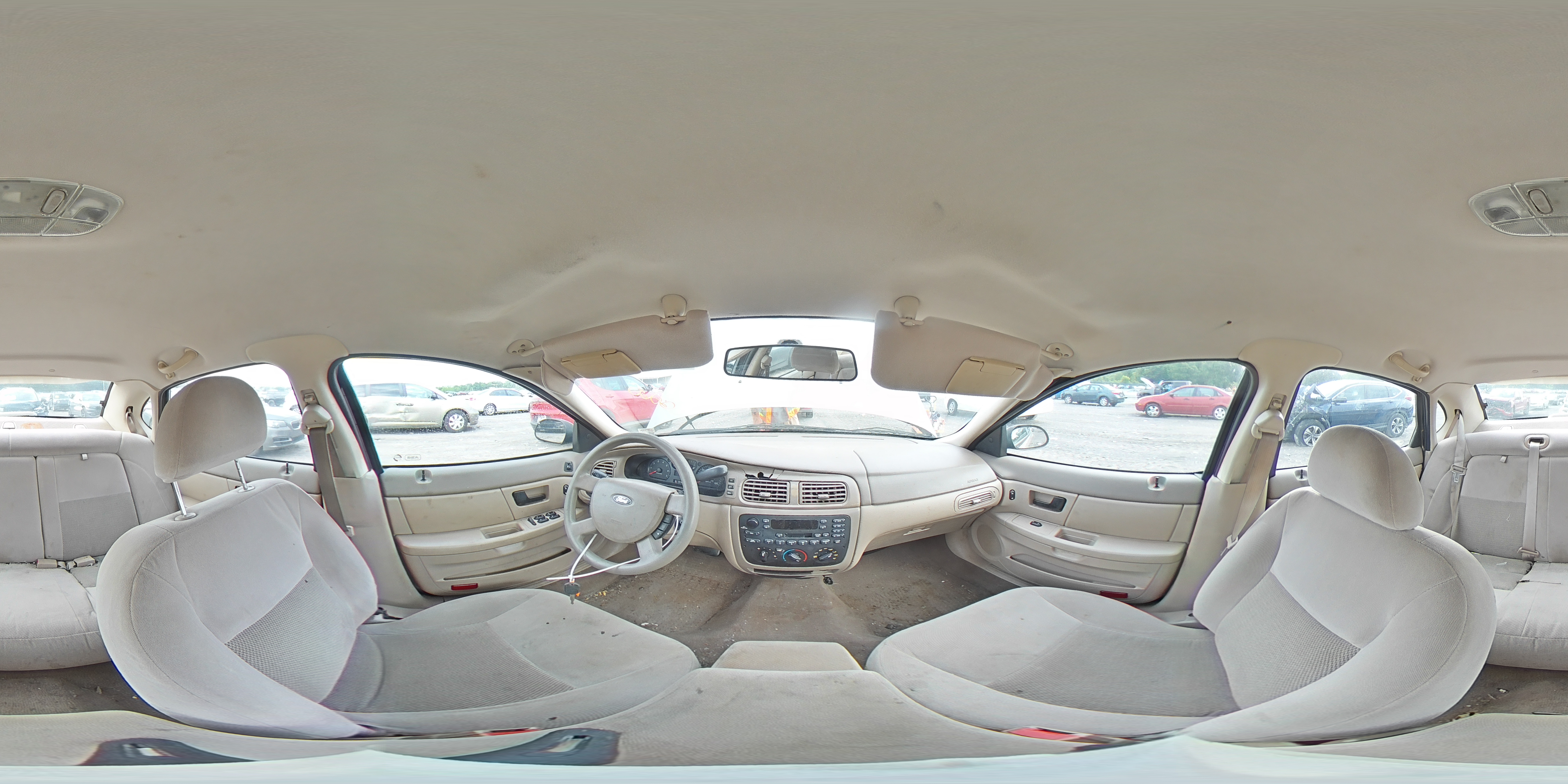 2004 Ford Taurus Se VIN: 1FAFP53244A213992 Lot: 56224255