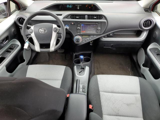  TOYOTA PRIUS 2014 Червоний