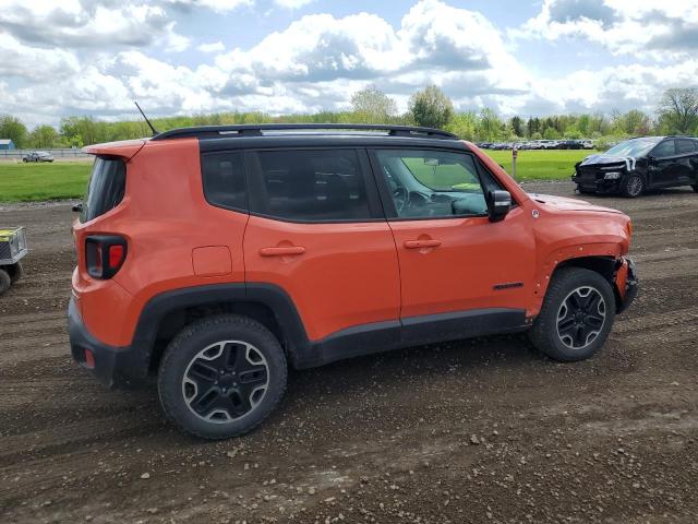  JEEP RENEGADE 2016 Оранжевий