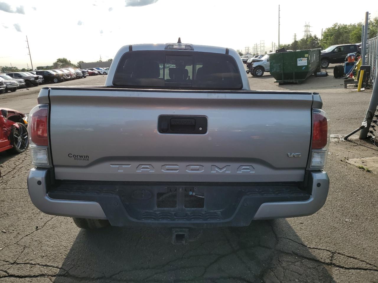 2021 Toyota Tacoma Double Cab VIN: 5TFCZ5AN4MX268962 Lot: 58923735