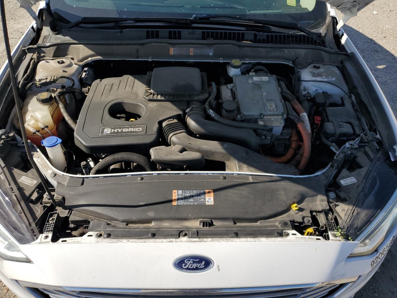 2018 Ford Fusion Se Hybrid VIN: 3FA6P0LU1JR281866 Lot: 56831555