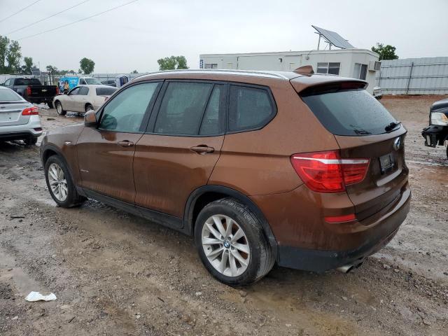  BMW X3 2017 Pomarańczowy