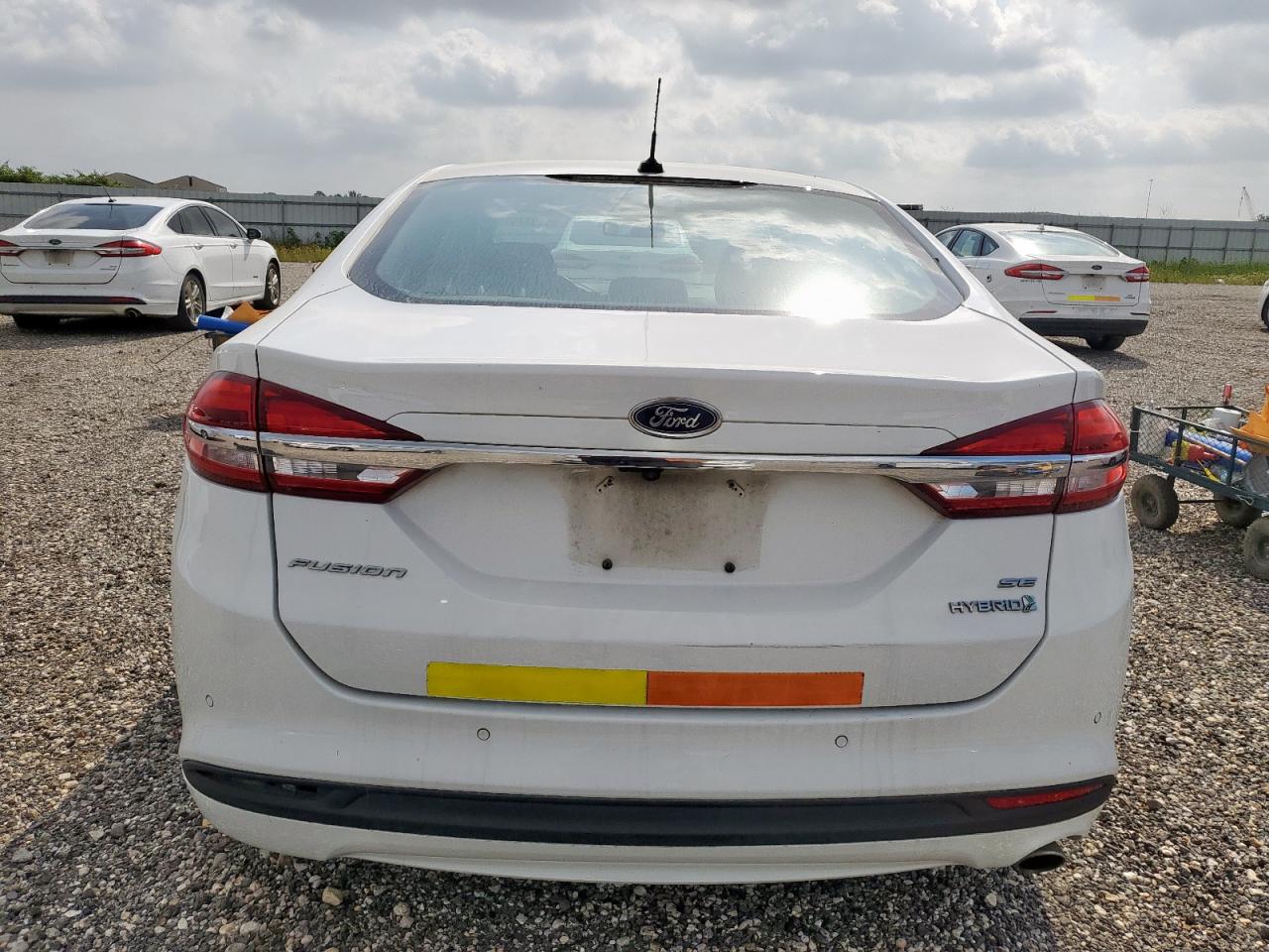 2018 Ford Fusion Se Hybrid VIN: 3FA6P0LU6JR171525 Lot: 54037935