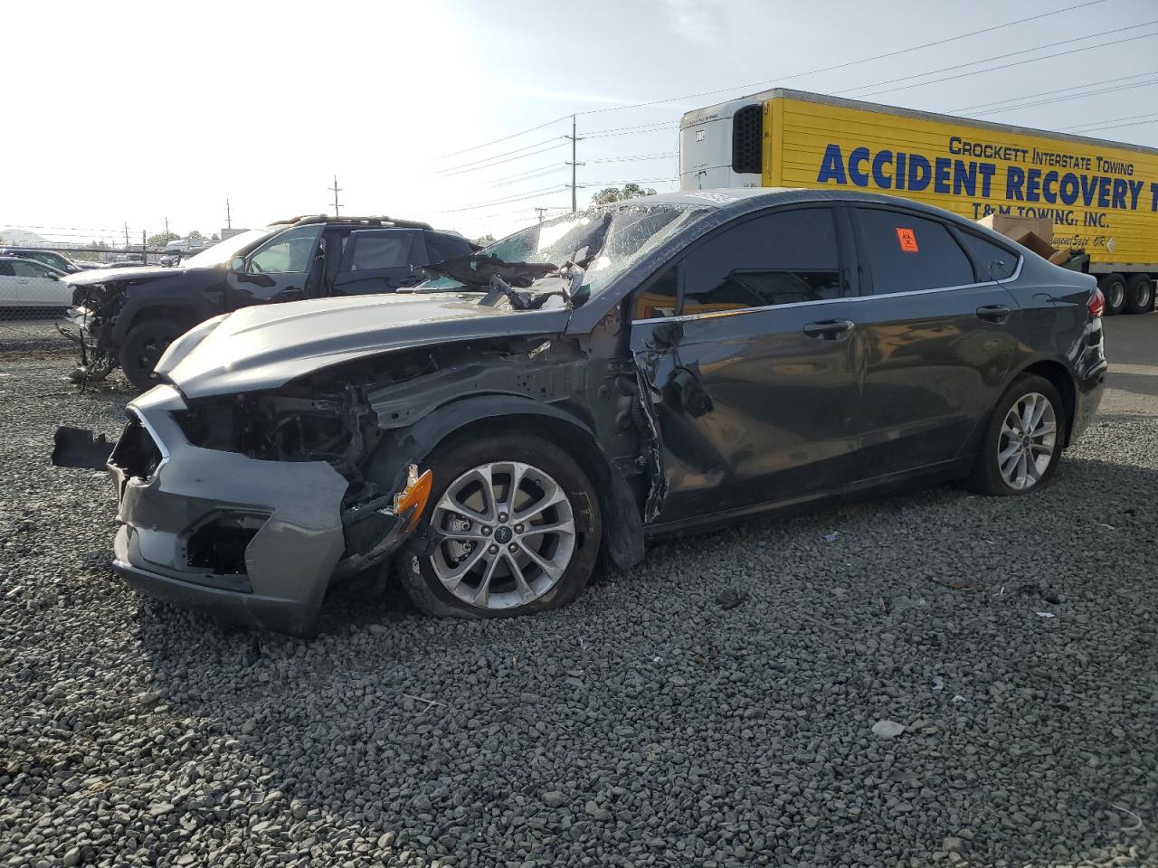 2019 Ford Fusion Se for Sale in Eugene, OR - Rollover