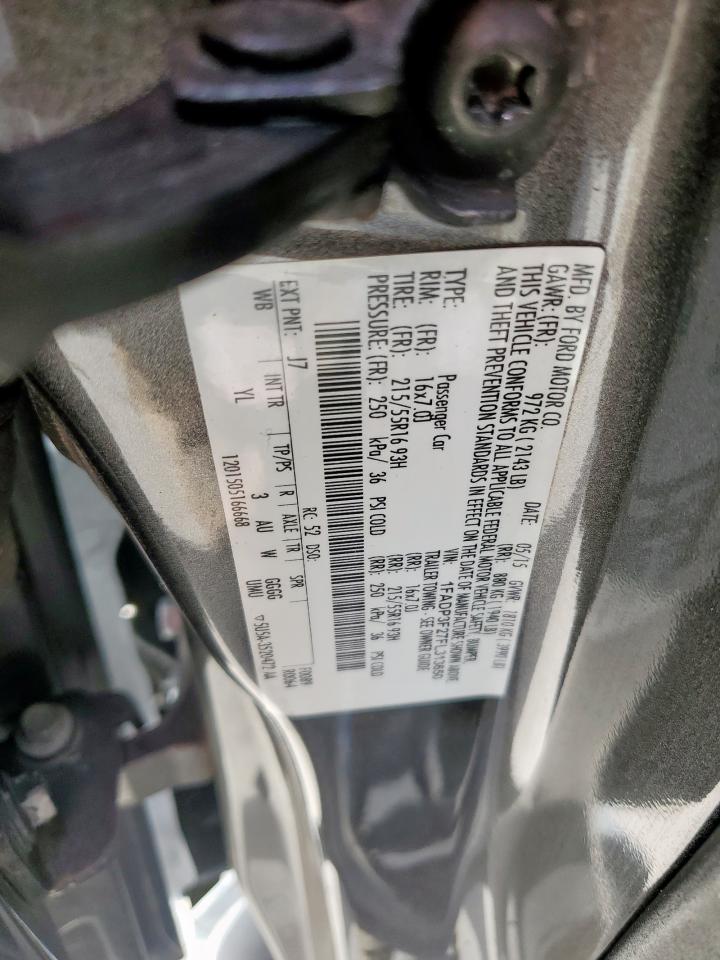 2015 Ford Focus Se VIN: 1FADP3F27FL313650 Lot: 57183745