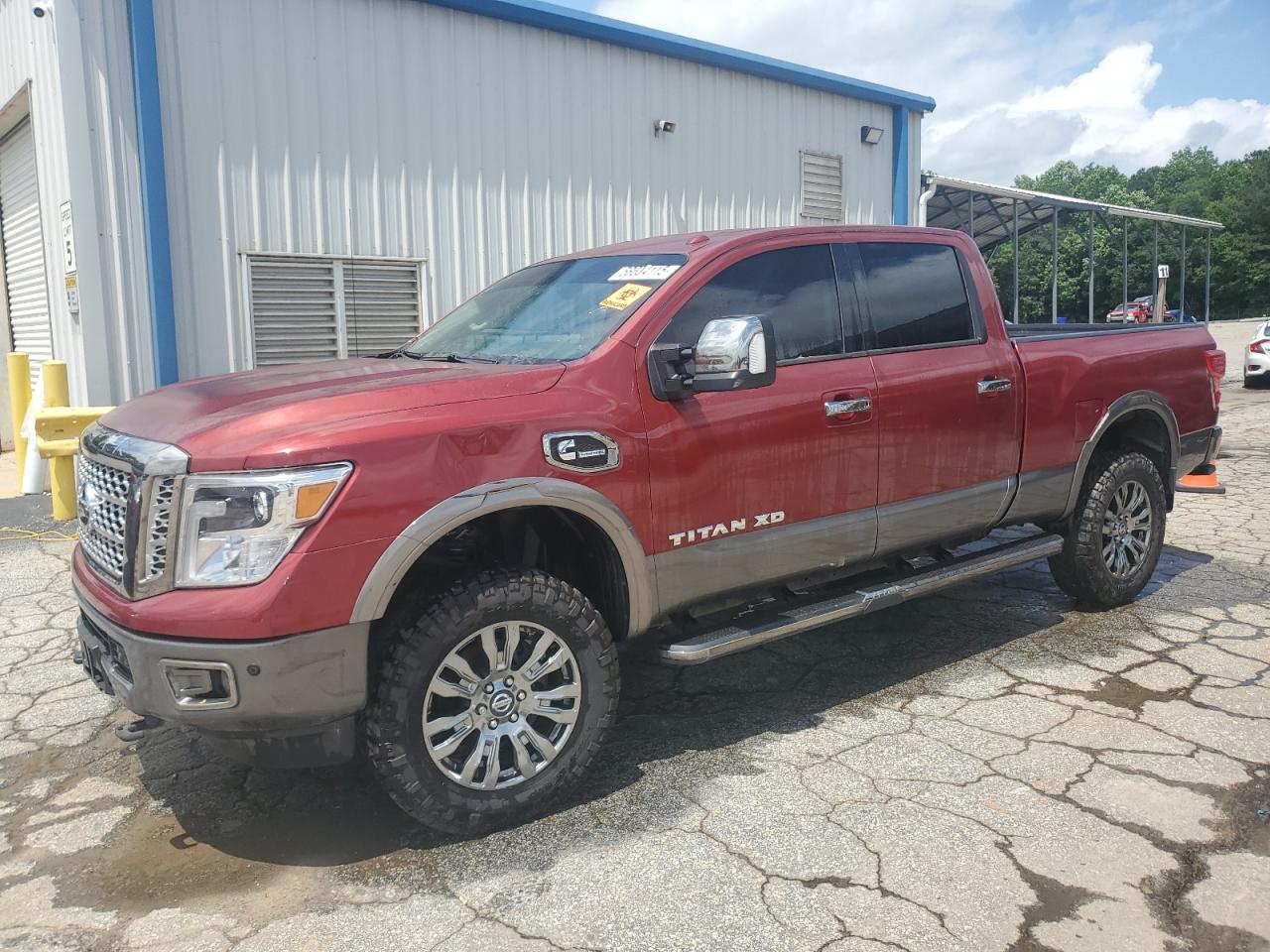 2017 Nissan Titan Xd Sl за продажба в Austell, GA - Normal Wear
