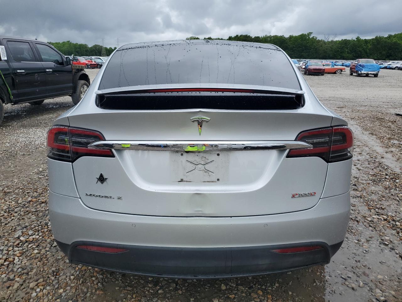 2018 Tesla Model X VIN: 5YJXCBE4XJF091035 Lot: 56326495