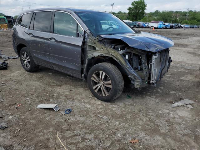  HONDA PILOT 2017 Сірий