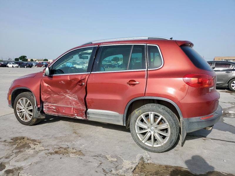  VOLKSWAGEN TIGUAN 2016 Burgundy