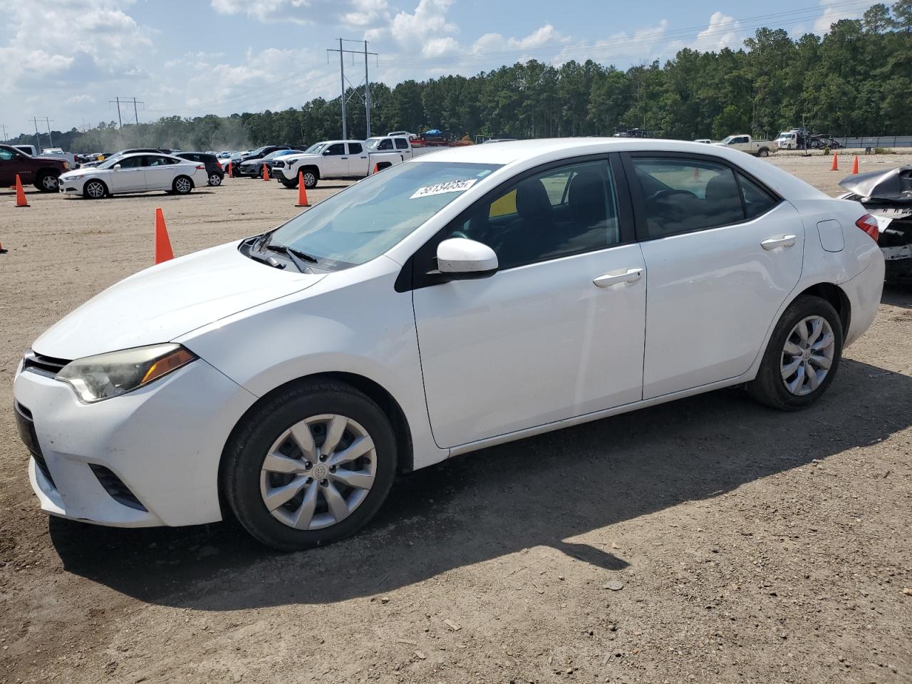 2016 Toyota Corolla L   en Venta en Greenwell Springs, LA - Side