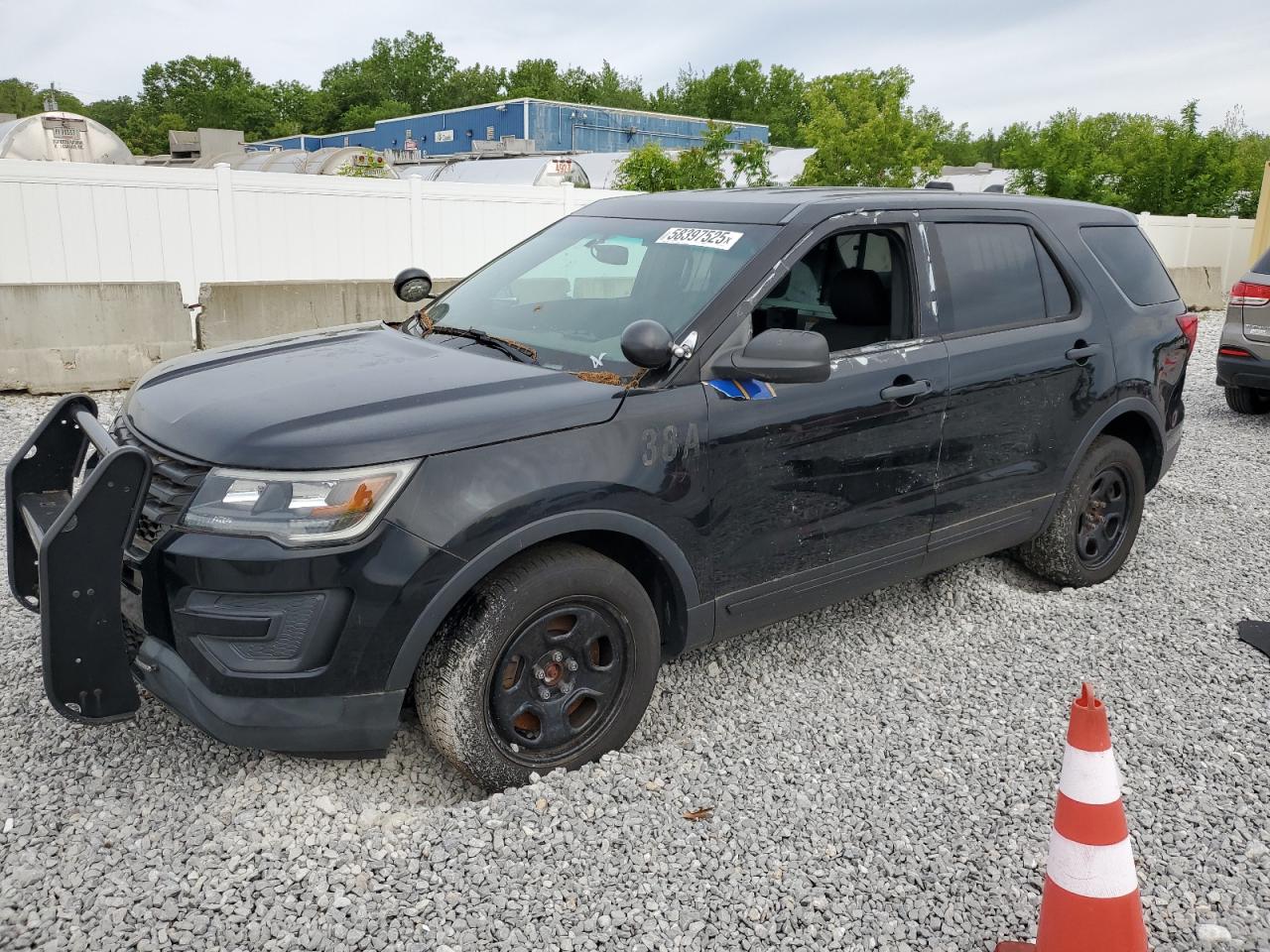 2016 Ford Explorer Police Interceptor na sprzedaż w Barberton, OH - Stripped