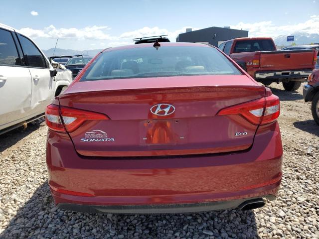Sedans HYUNDAI SONATA 2016 Red