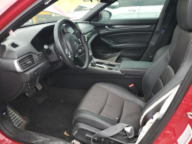  HONDA ACCORD 2019 Красный