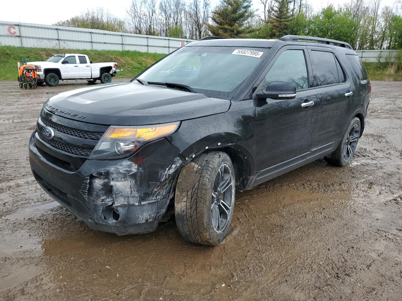 2014 Ford Explorer Sport de vânzare în Davison, MI - Front End