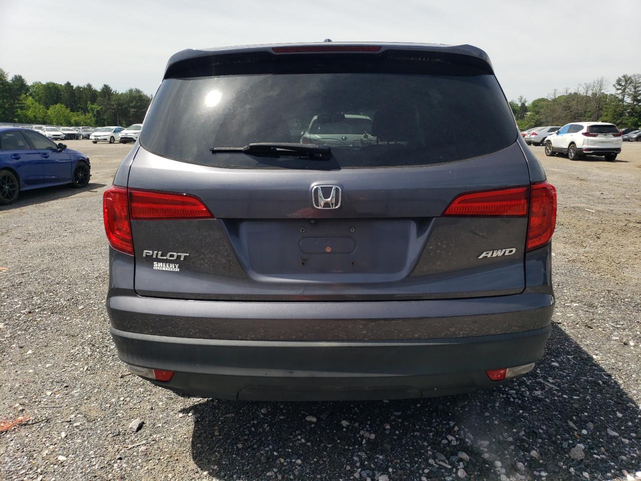 2017 Honda Pilot Exl VIN: 5FNYF6H51HB093709 Lot: 56505755