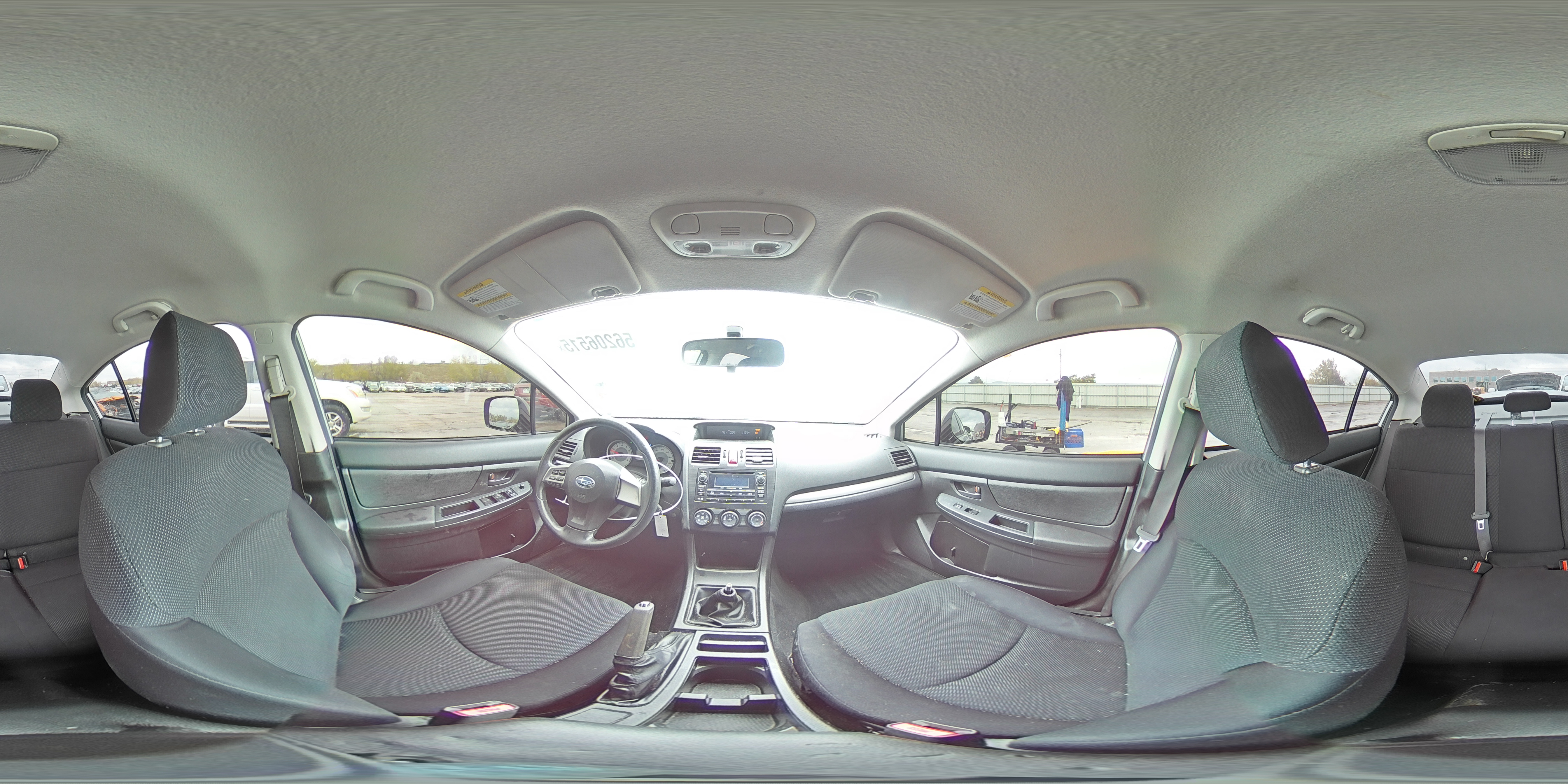 2014 Subaru Impreza VIN: JF1GJAA69EG008736 Lot: 56206515