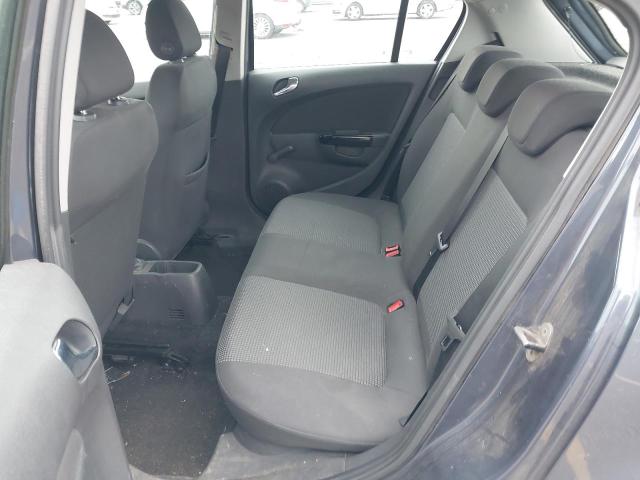 2009 VAUXHALL CORSA SPEC