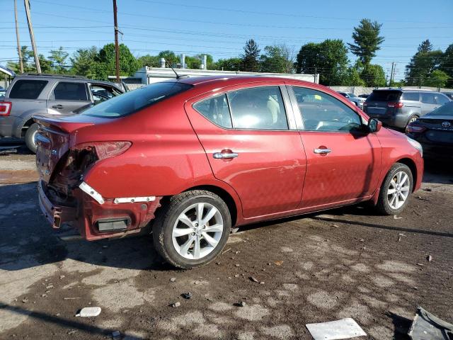  NISSAN VERSA 2016 Червоний