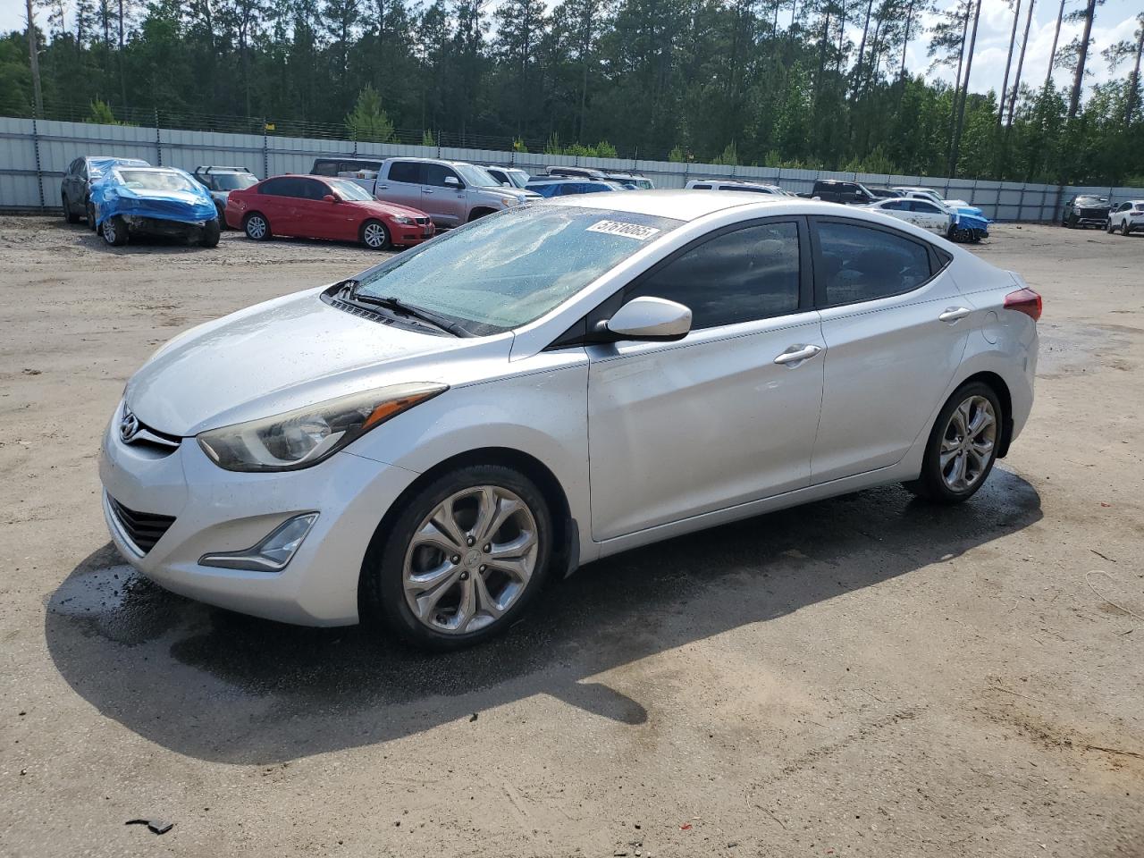 2015 Hyundai Elantra Se for Sale in Harleyville, SC - Side